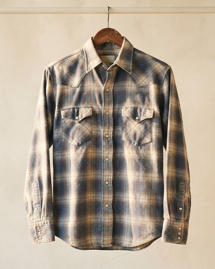 1980s Pearl-Snap Western Shirt — view 1