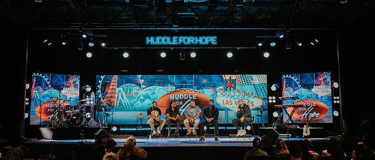 Film still for Huddle For Hope