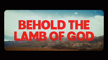 Behold The Lamb | WNDMLL MSC