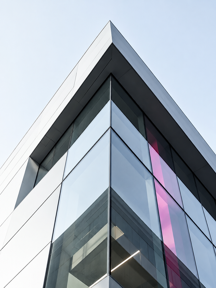 Modern architectural edge symbolizing clarity and precision