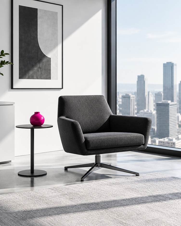 Clean modern office corner representing a client-first approach