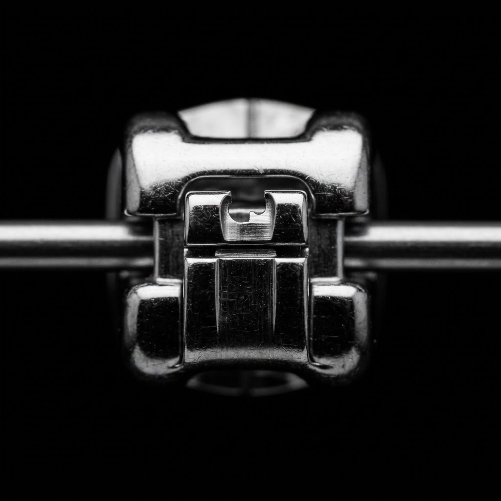 Bracket metálico de autoligado