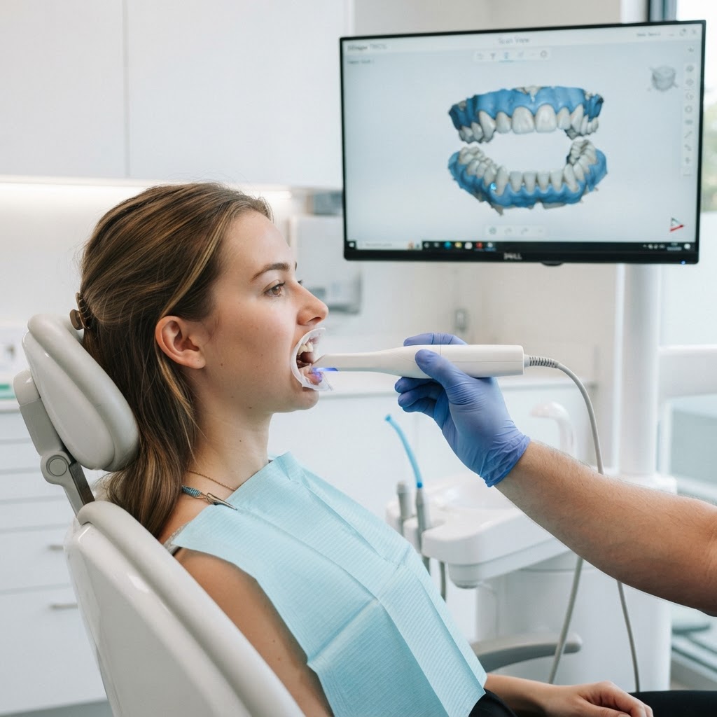 Escaneo intraoral digital