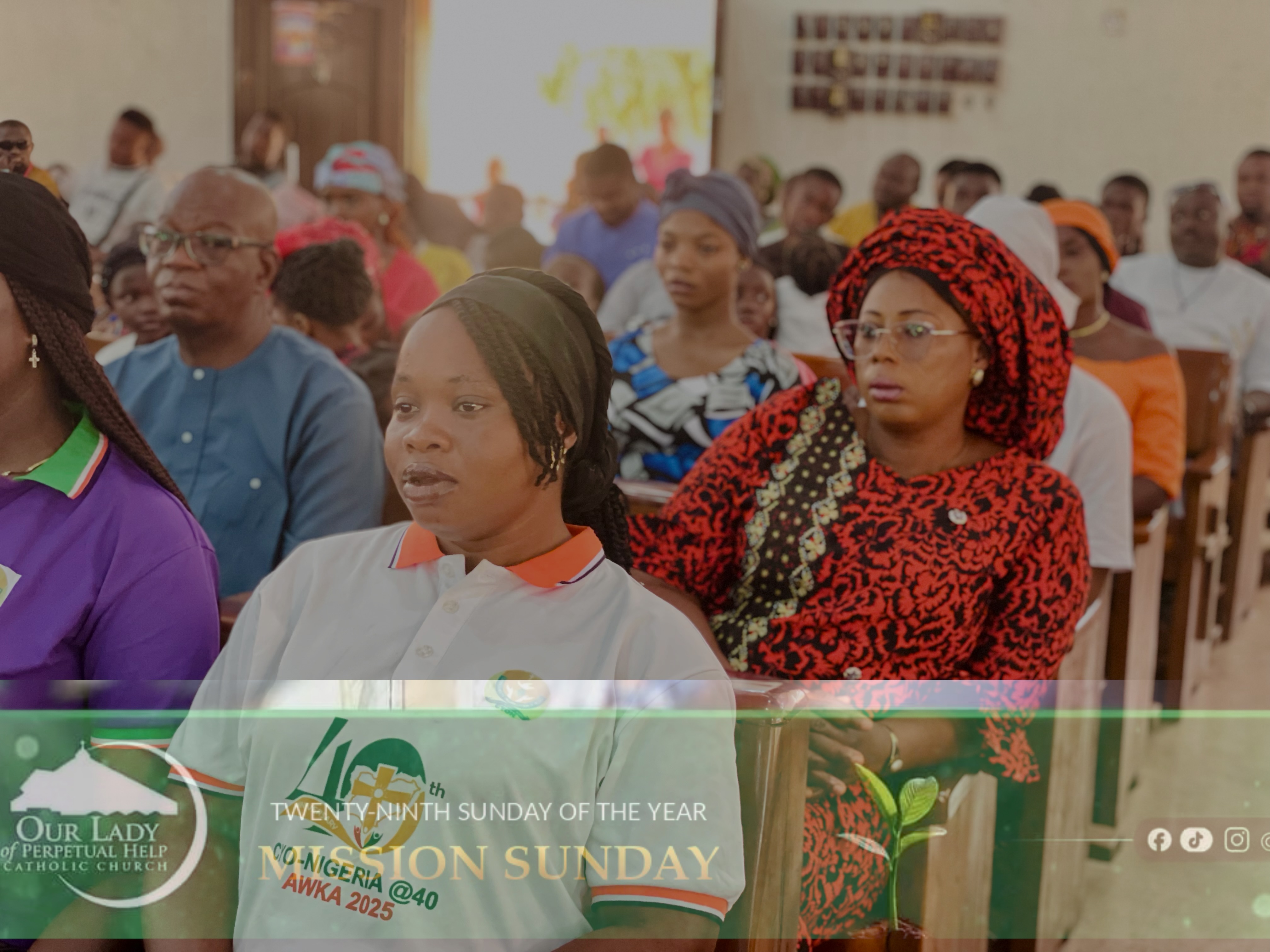 29TH SUNDAY IN ORDINARY TIME (MISSION SUNDAY) AT OUR LADY OF PERPETUAL HELP PARISH  SOKOTO. — 26