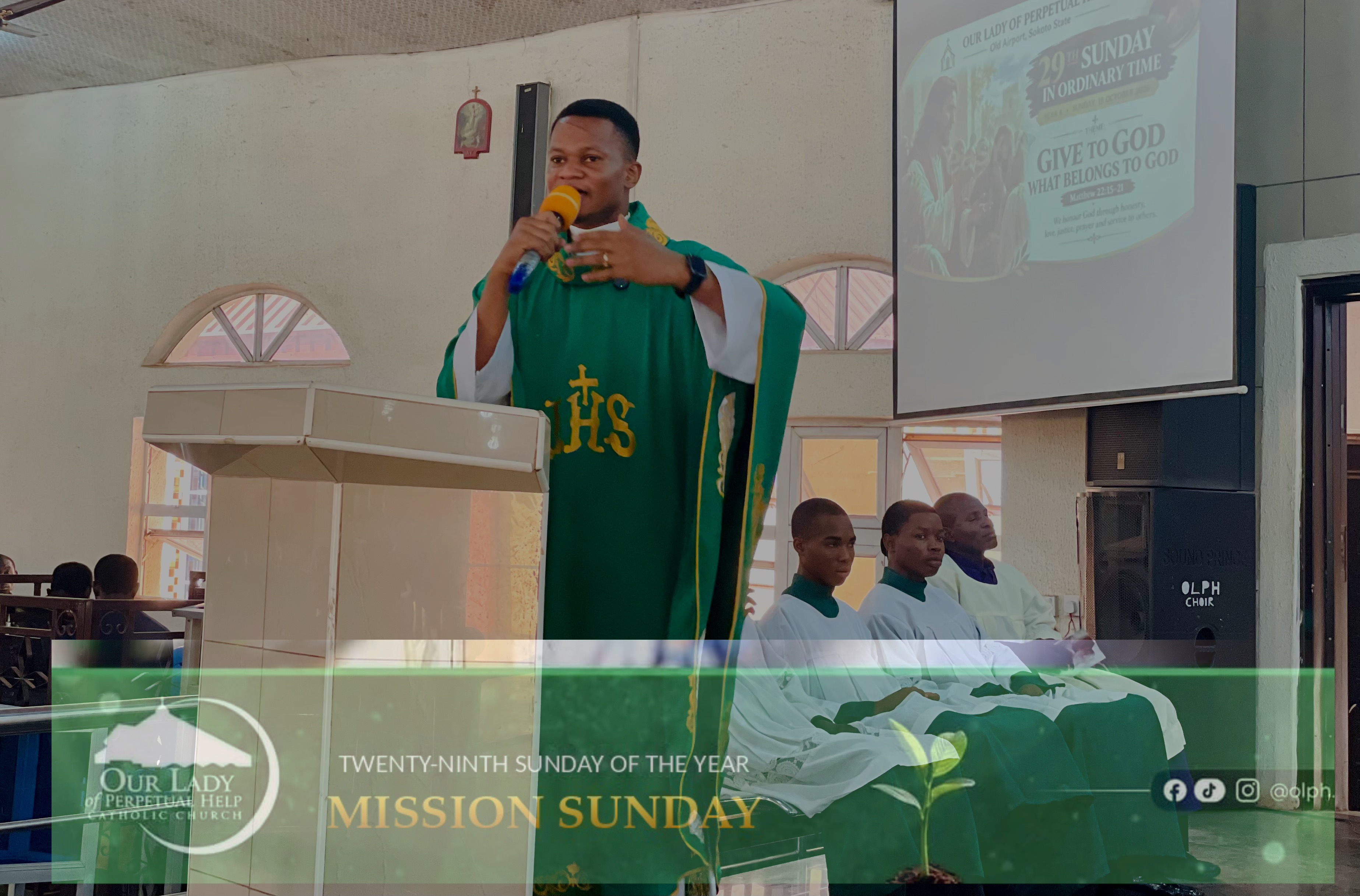 29TH SUNDAY IN ORDINARY TIME (MISSION SUNDAY) AT OUR LADY OF PERPETUAL HELP PARISH  SOKOTO. — 10