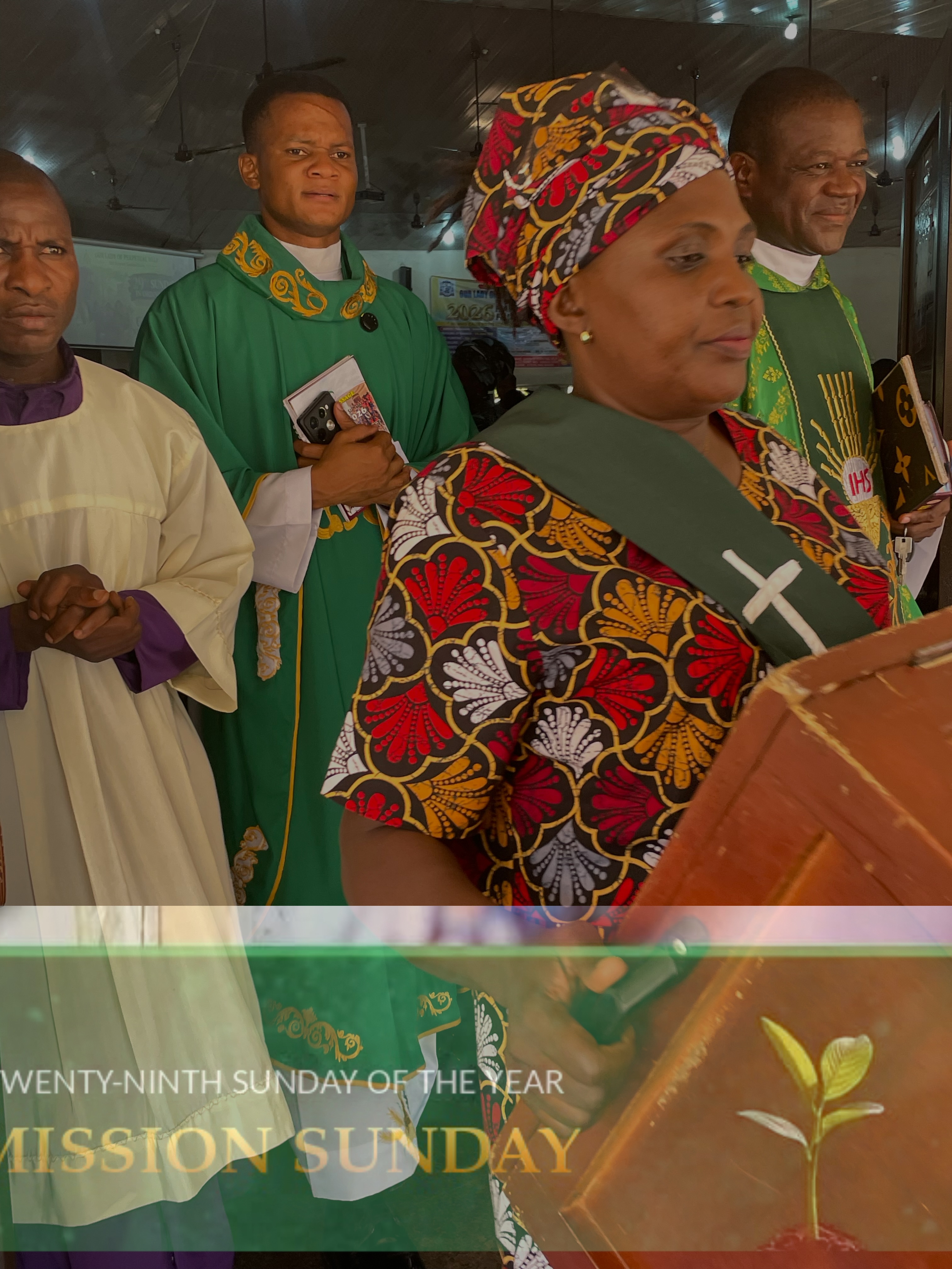 29TH SUNDAY IN ORDINARY TIME (MISSION SUNDAY) AT OUR LADY OF PERPETUAL HELP PARISH  SOKOTO. — 21