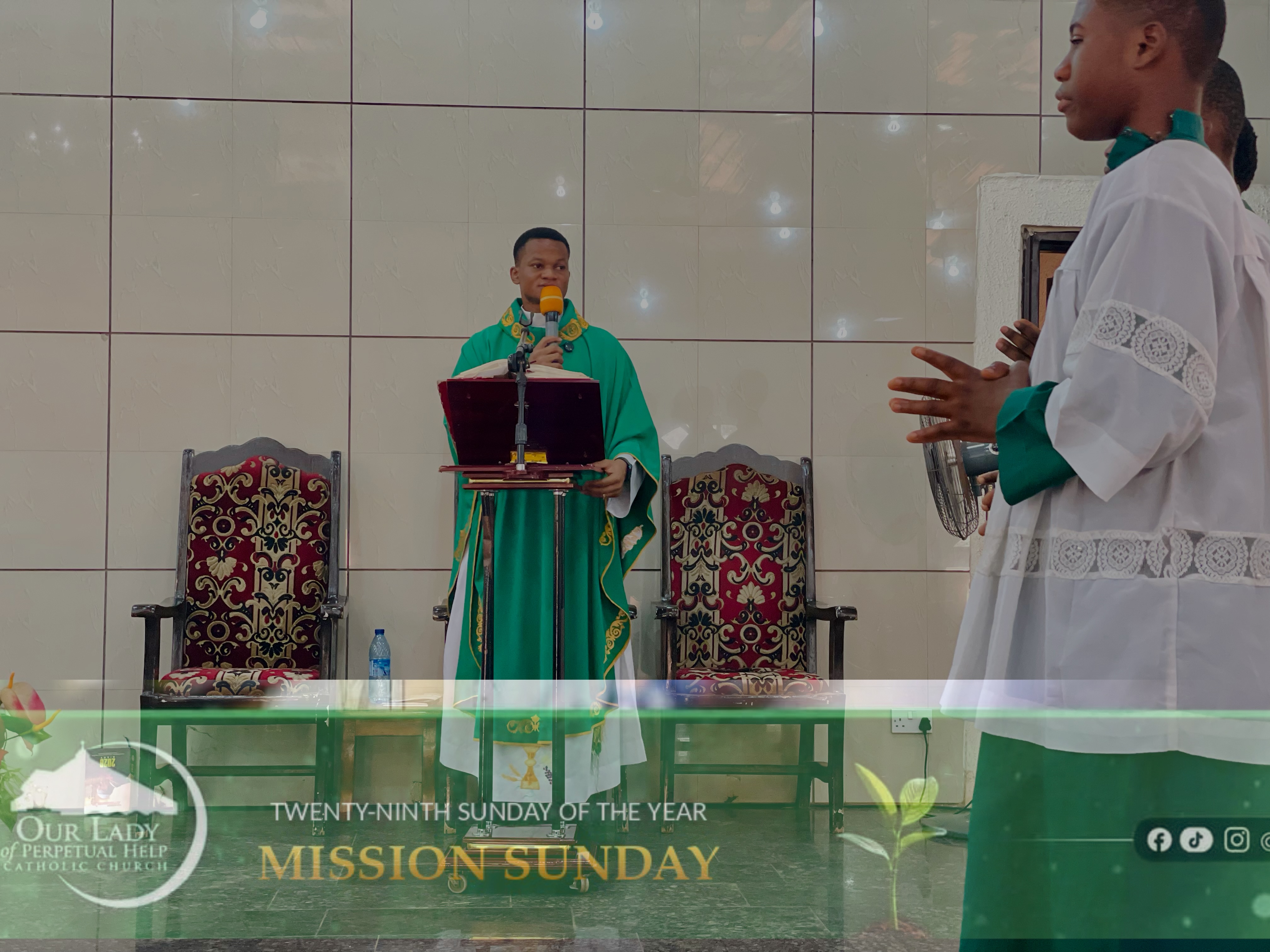 29TH SUNDAY IN ORDINARY TIME (MISSION SUNDAY) AT OUR LADY OF PERPETUAL HELP PARISH  SOKOTO. — 4