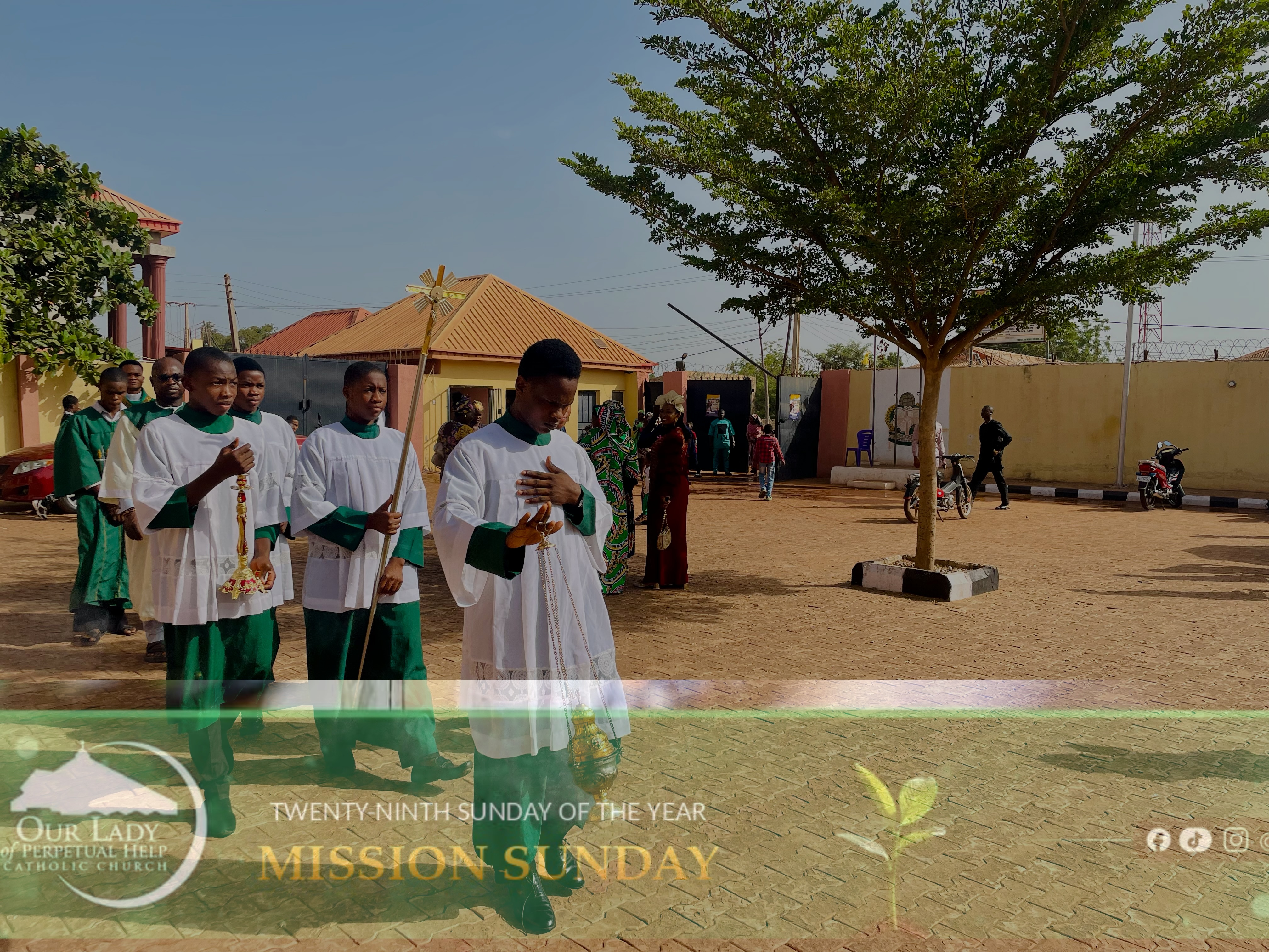 29TH SUNDAY IN ORDINARY TIME (MISSION SUNDAY) AT OUR LADY OF PERPETUAL HELP PARISH  SOKOTO. — 2