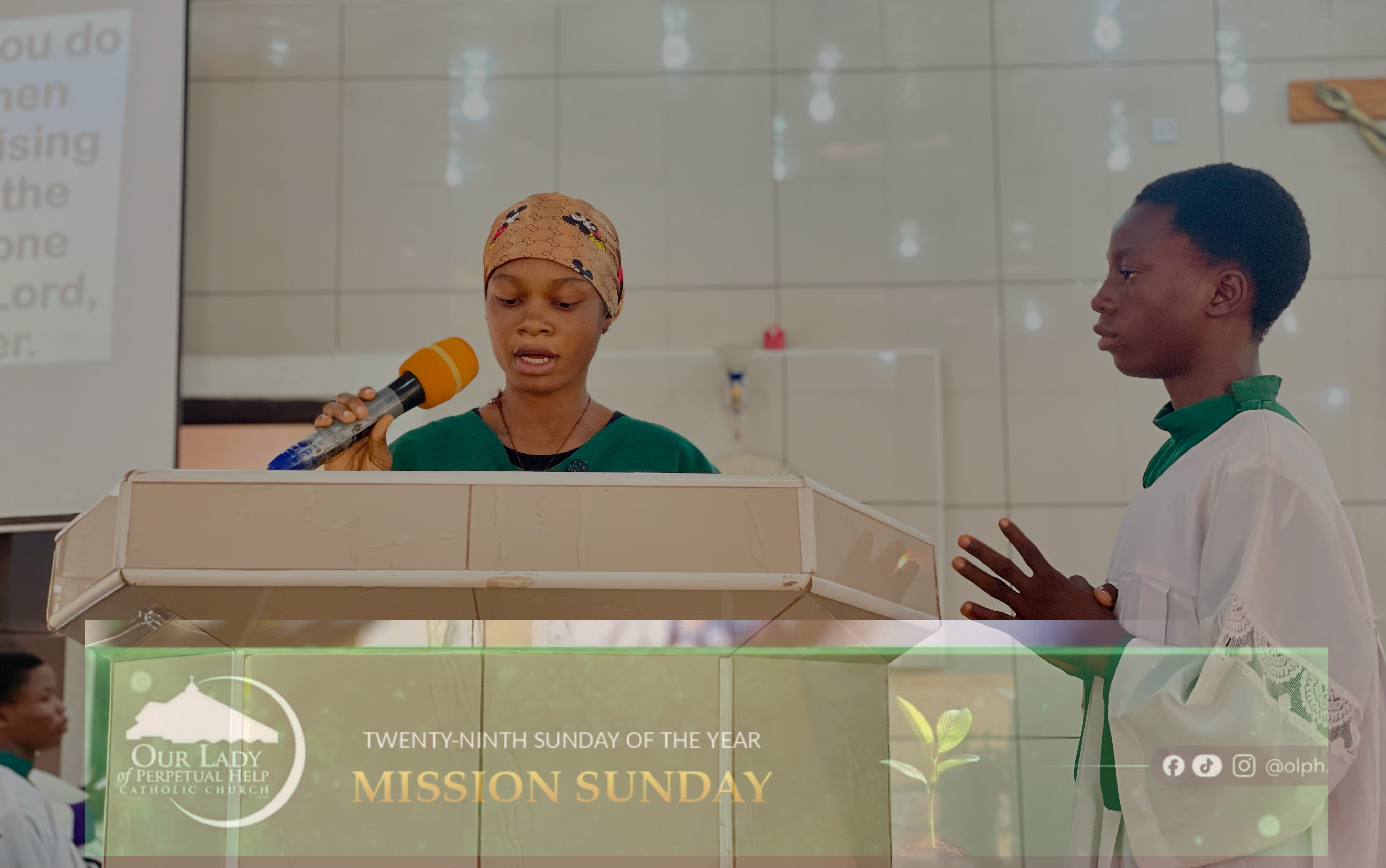 29TH SUNDAY IN ORDINARY TIME (MISSION SUNDAY) AT OUR LADY OF PERPETUAL HELP PARISH  SOKOTO. — 6