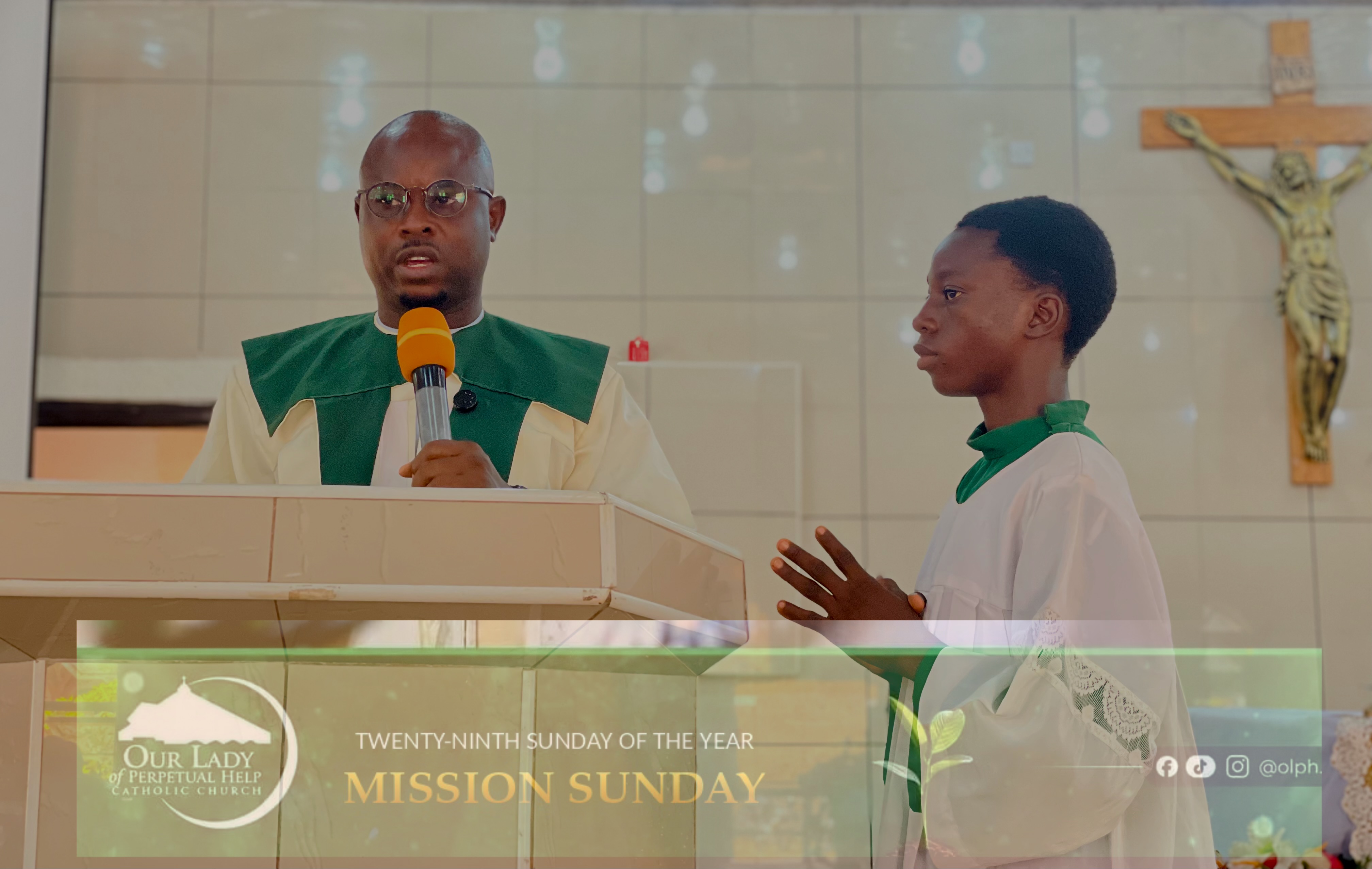 29TH SUNDAY IN ORDINARY TIME (MISSION SUNDAY) AT OUR LADY OF PERPETUAL HELP PARISH  SOKOTO. — 7