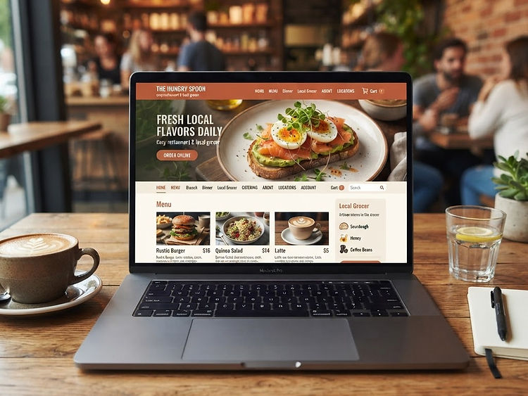 Restaurant & Retail Website