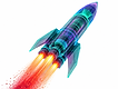 Rocket wireframe