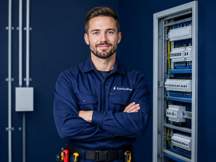 Professional electrician