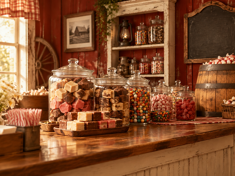 Our little family candy shop