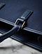 Structured Tote Bag - Navy (Navy), detail close-up