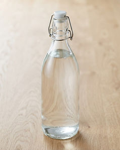 Eagle Rotlo Giara Glass Water Bottle - 1 Litre (Clear), product photo