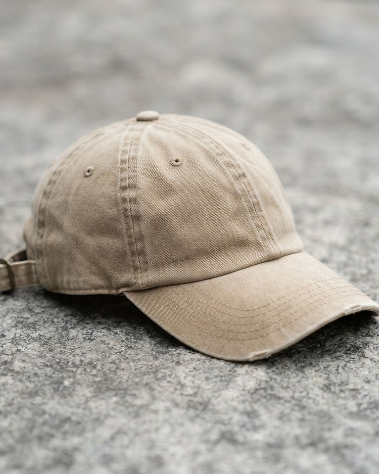 Vintage Style Cap - Beige (Beige), product photo