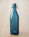 Eagle Lifetile Textured Glass Water Bottle - Blue (Blue), product photo