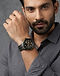 Chronograph Watch - Black/Gold (Black), lifestyle setting
