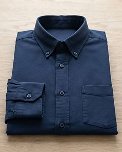 Oxford Button Down - Navy (Navy), product photo
