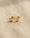 Minimalist Stud Earrings - Gold (Gold), flat-lay view