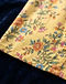 Floral Print Cotton Kurti (Yellow), detail close-up