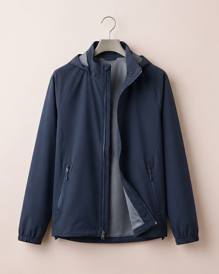 Velocity Performance Windbreaker (Navy), product photo