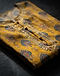 Ethnic Print Kurta with Palazzos (Yellow), detail close-up