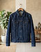 Heritage Denim Trucker Jacket (Indigo), lifestyle setting