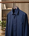 Twill Formal Shirt - Navy (Navy), lifestyle setting
