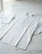 Embroidered Cotton Kurta - White (White), product photo