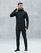 Midnight Tech Hoodie (Black), worn or held by model