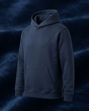 Signature Logo Hoodie (Navy), product photo