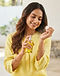Citrus Mist Eau de Toilette - 30ml (Yellow), worn or held by model
