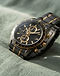 Chronograph Watch - Black/Gold (Black), detail close-up