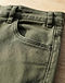 Slim Fit Chinos - Olive (Olive), detail close-up