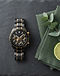Chronograph Watch - Black/Gold (Black), flat-lay view