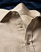Linen Shirt - Sand (Sand), detail close-up