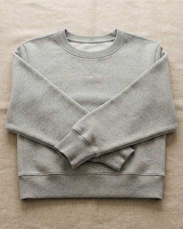 Classic Crewneck Sweatshirt (Heather Grey), product photo