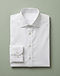 Crisp Poplin Shirt - White (White), flat-lay view