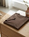Solid Supima Tee - Earth Brown (Earth Brown), worn or held by model