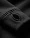 Midnight Tech Hoodie (Black), detail close-up