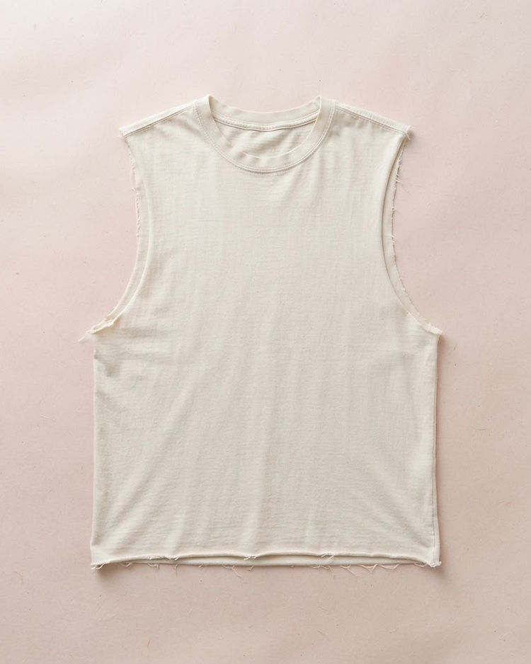 Vintage Muscle Tank (Stone), product photo