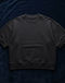 Heavyweight French Terry Sweat-Tee - Black (Black), product photo