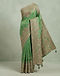 Gota Patti Work Saree (Green), product photo