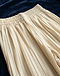 Pleated Ethnic Palazzo - Cream (Cream), detail close-up
