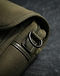 Crossbody Messenger Bag - Olive (Olive), detail close-up