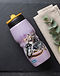 Bluplast Century Moto Supreme Sports Bottle (Lavender), flat-lay view
