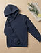 Signature Logo Hoodie (Navy), flat-lay view