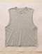 Vintage Muscle Tank (Stone), flat-lay view